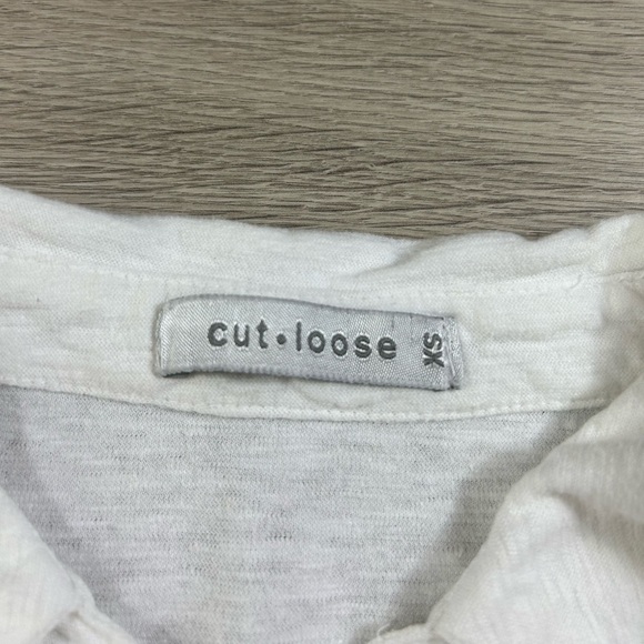 Cut Loose White Linen Cotton Button Front Shirt - Picture 3 of 8